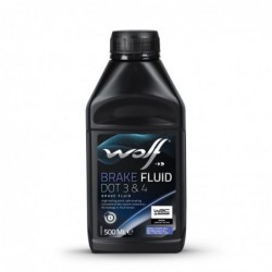 Wolf Brake Fluid DOT 3&4...